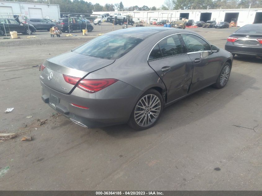 2020 MERCEDES-BENZ CLA CLA 250 - W1K5J4HB5LN088458