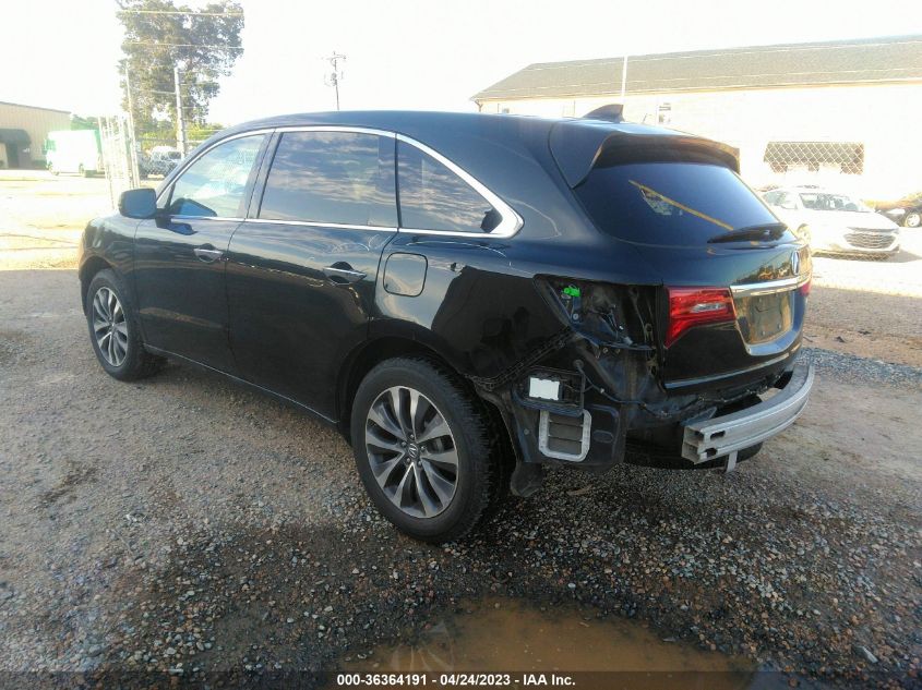 2015 ACURA MDX TECH PKG - 5FRYD3H46FB012467
