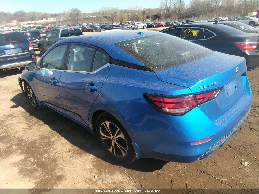 2022 NISSAN SENTRA SV - 3N1AB8CV9NY219673