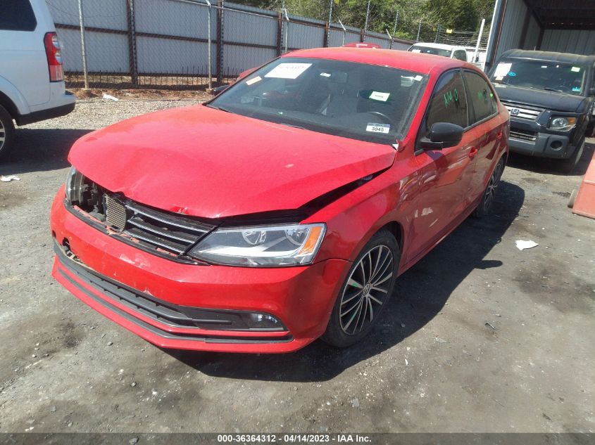 2016 VOLKSWAGEN JETTA SEDAN 1.8T SPORT - 3VWD17AJ4GM270450