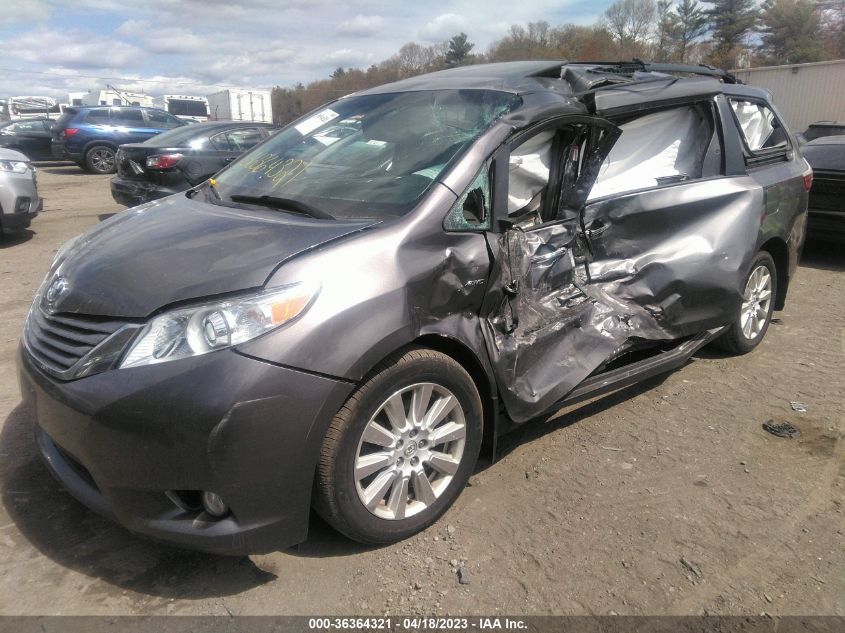 2017 TOYOTA SIENNA XLE - 5TDDZ3DC1HS155923