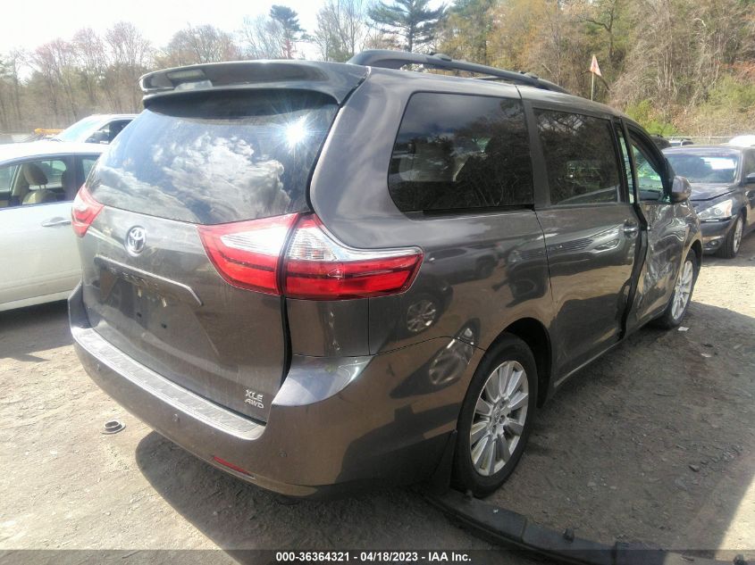 2017 TOYOTA SIENNA XLE - 5TDDZ3DC1HS155923