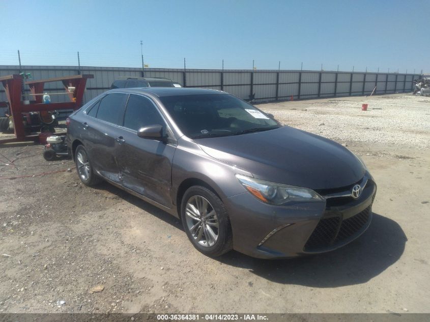 2016 TOYOTA CAMRY XLE/SE/LE/XSE - 4T1BF1FK3GU558459