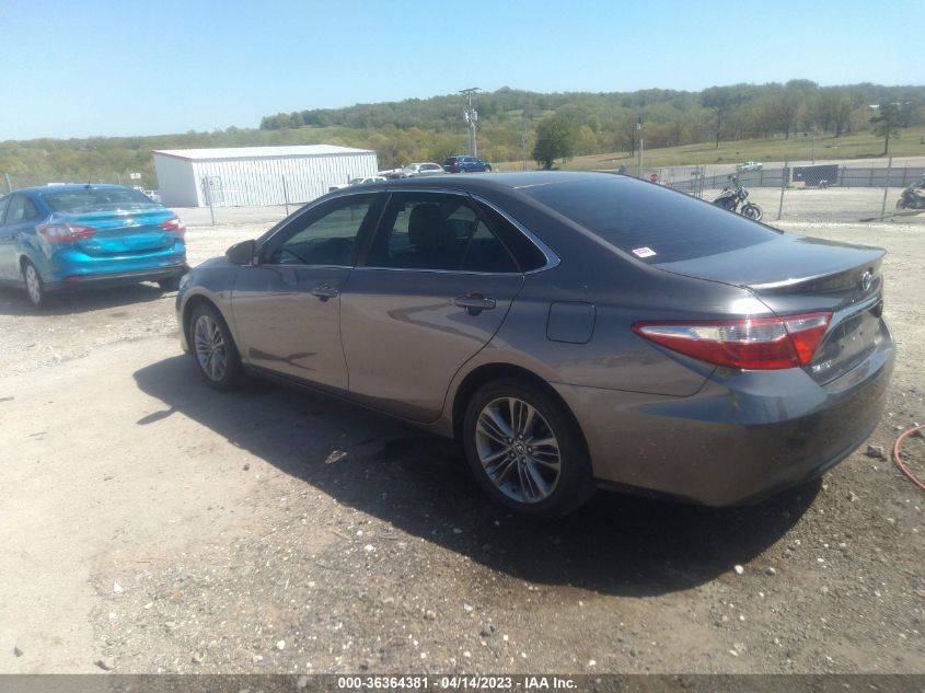 2016 TOYOTA CAMRY XLE/SE/LE/XSE - 4T1BF1FK3GU558459
