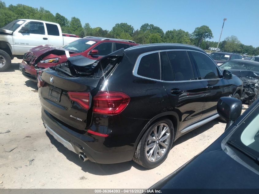 2019 BMW X3 XDRIVE30I - 5UXTR9C52KLE20313