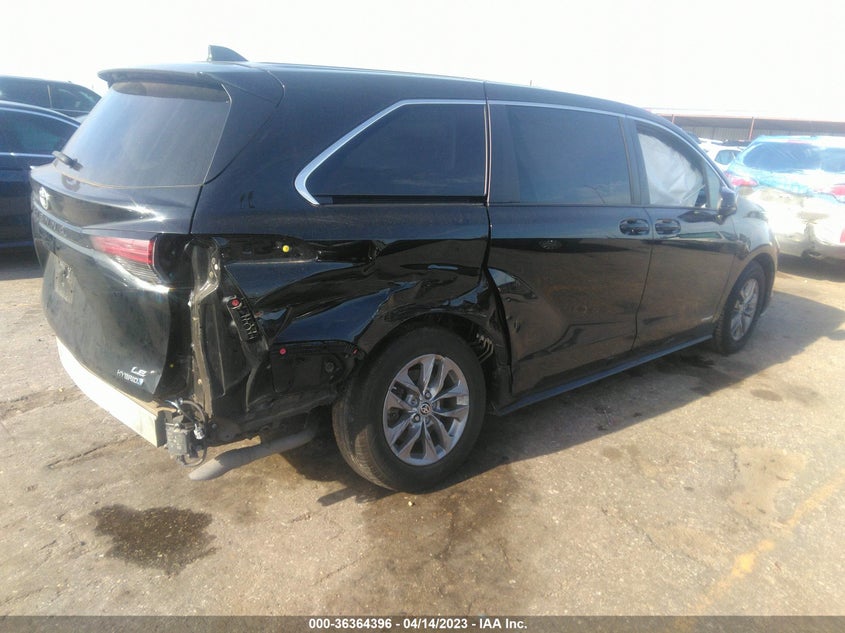 VIN 5TDKRKECXMS018053 2021 TOYOTA SIENNA LE