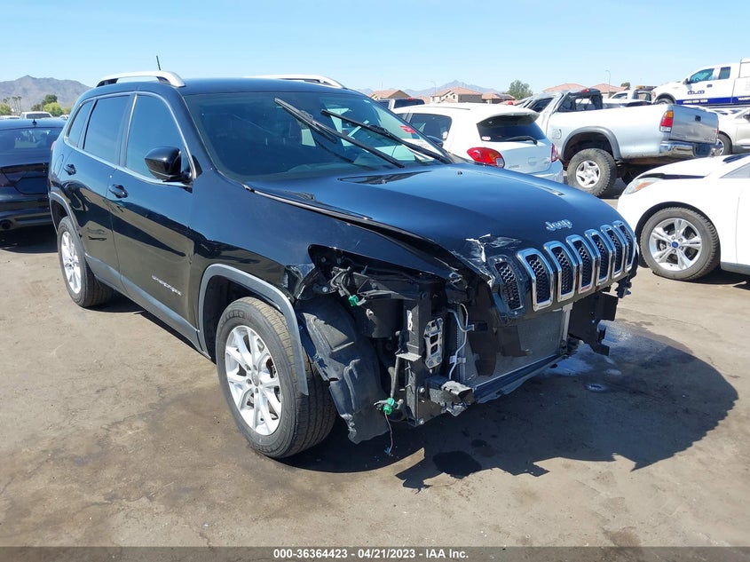VIN 1C4PJLLB7JD568833 2018 JEEP CHEROKEE LATITUDE PLUS