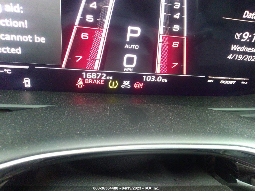 2021 AUDI RS Q8 - WU1ARBF14MD040394