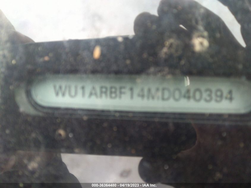2021 AUDI RS Q8 - WU1ARBF14MD040394