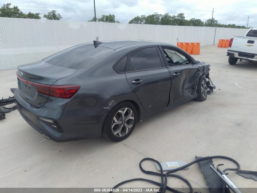 VIN 3KPF24AD7LE141091 2020 KIA FORTE LXS