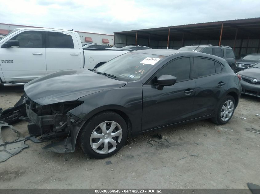 2015 MAZDA MAZDA3 I SPORT - 3MZBM1K78FM176391