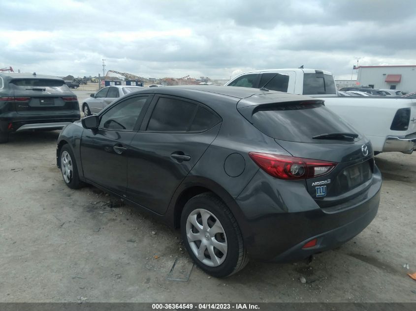 2015 MAZDA MAZDA3 I SPORT - 3MZBM1K78FM176391
