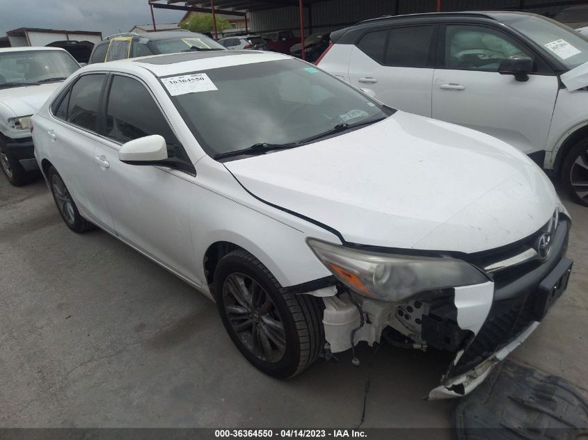 2016 TOYOTA CAMRY XLE/SE/LE/XSE - 4T1BF1FK3GU211844