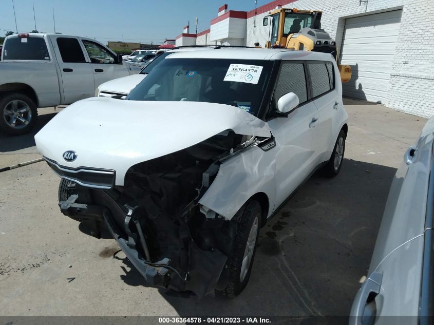 2017 KIA SOUL BASE - KNDJN2A26H7441149