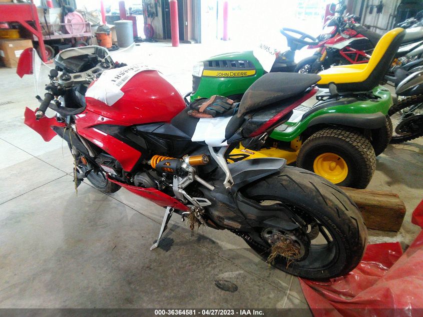 2022 DUCATI PANIGALE V2 ZDMHAATW7NB009333