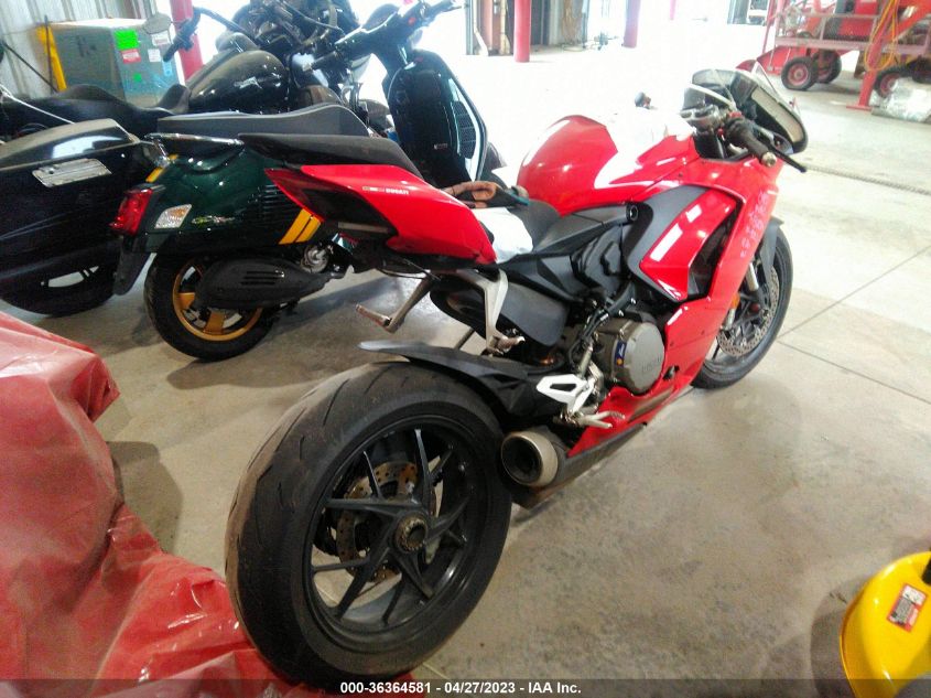 2022 DUCATI PANIGALE V2 ZDMHAATW7NB009333