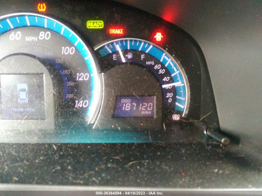 2013 TOYOTA CAMRY HYBRID LE/XLE - 4T1BD1FK1DU086649