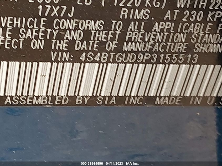 2023 SUBARU OUTBACK WILDERNESS - 4S4BTGUD9P3155513