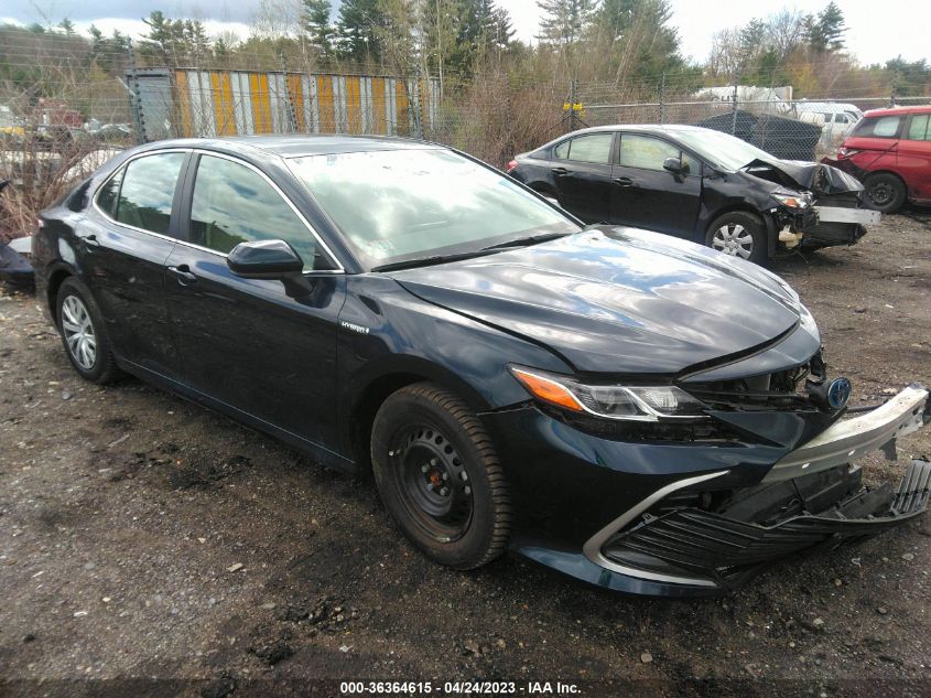 2021 TOYOTA CAMRY HYBRID LE - 4T1C31AK6MU549609