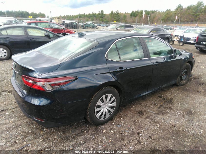 2021 TOYOTA CAMRY HYBRID LE - 4T1C31AK6MU549609