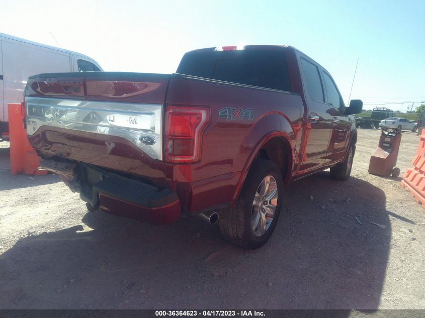 2015 FORD F-150 XLT/XL/LARIAT/PLATINUM - 1FTEW1EF8FFC21777