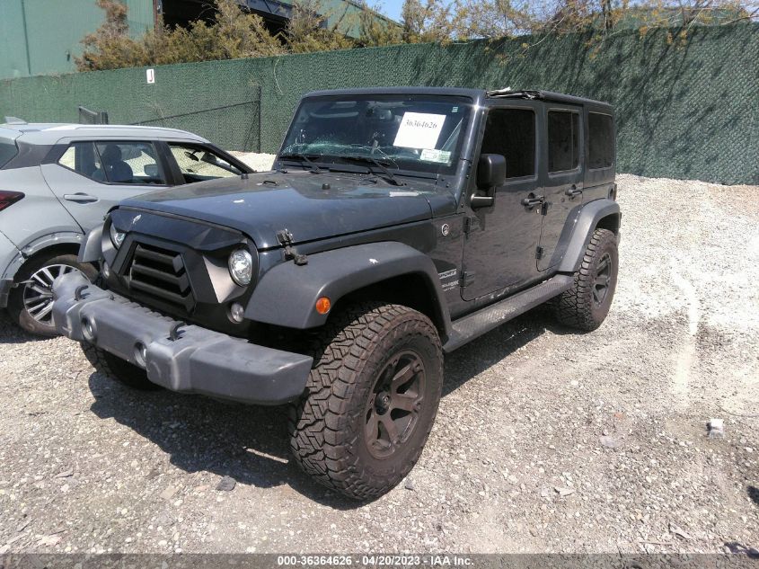 2018 JEEP WRANGLER JK UNLIMITED SPORT S 1C4BJWDG3JL851242