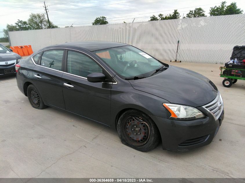 2013 NISSAN SENTRA SV - 3N1AB7AP9DL684464