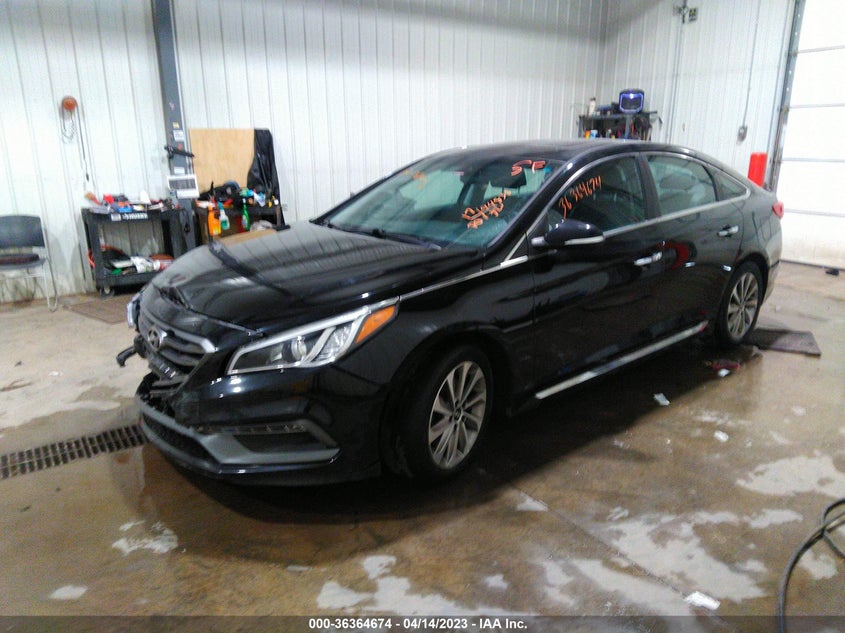 VIN 5NPE34AF8HH468662 2017 HYUNDAI SONATA SPORT