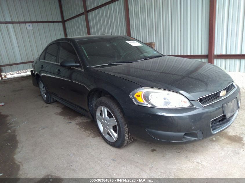 2014 CHEVROLET IMPALA LIMITED POLICE POLICE - 2G1WD5E36E1181740