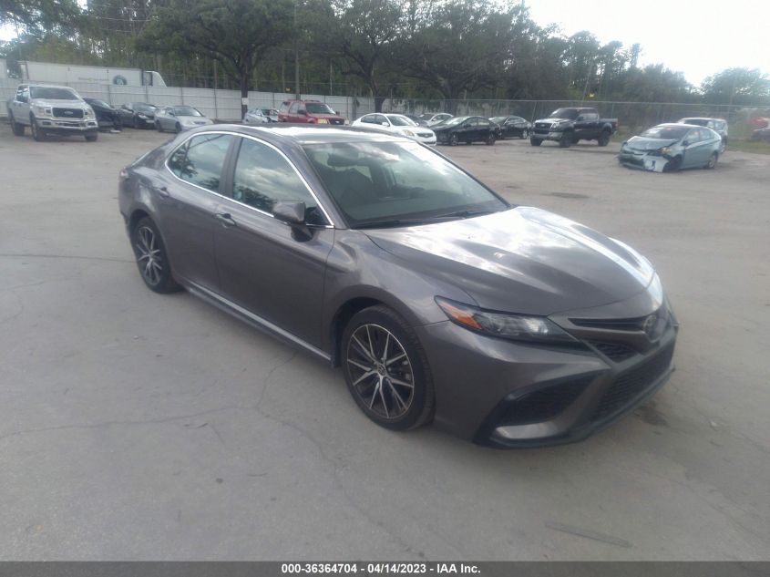 2022 TOYOTA CAMRY SE - 4T1G11AK7NU628344