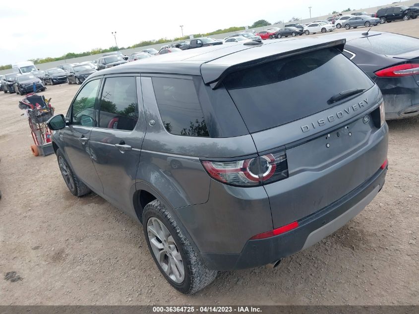 2015 LAND ROVER DISCOVERY SPORT HSE - SALCR2BG9FH516868