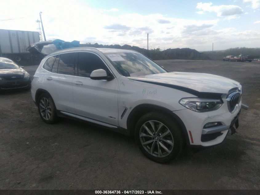 2018 BMW X3 XDRIVE30I - 5UXTR9C5XJLC79778