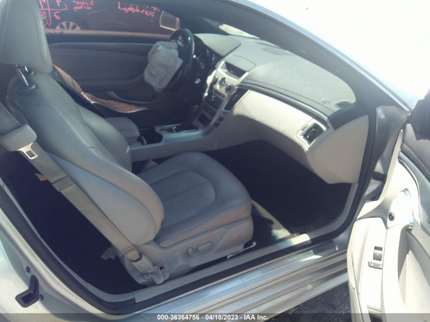 2013 CADILLAC CTS COUPE 1G6DA1E38D0157811