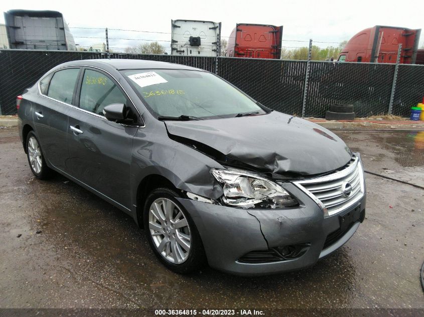 2015 NISSAN SENTRA SL - 3N1AB7APXFY286833