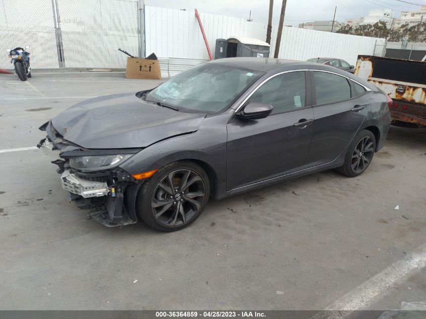 2019 HONDA CIVIC SEDAN SPORT - 2HGFC2F84KH562039