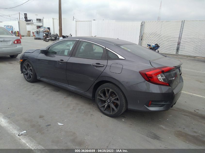 2019 HONDA CIVIC SEDAN SPORT - 2HGFC2F84KH562039