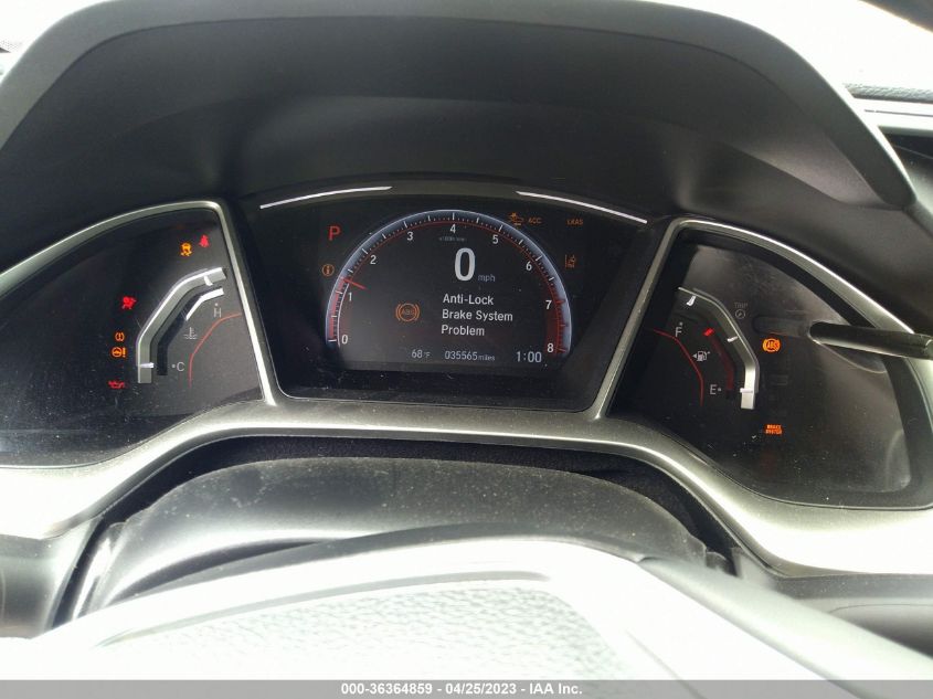 2019 HONDA CIVIC SEDAN SPORT - 2HGFC2F84KH562039