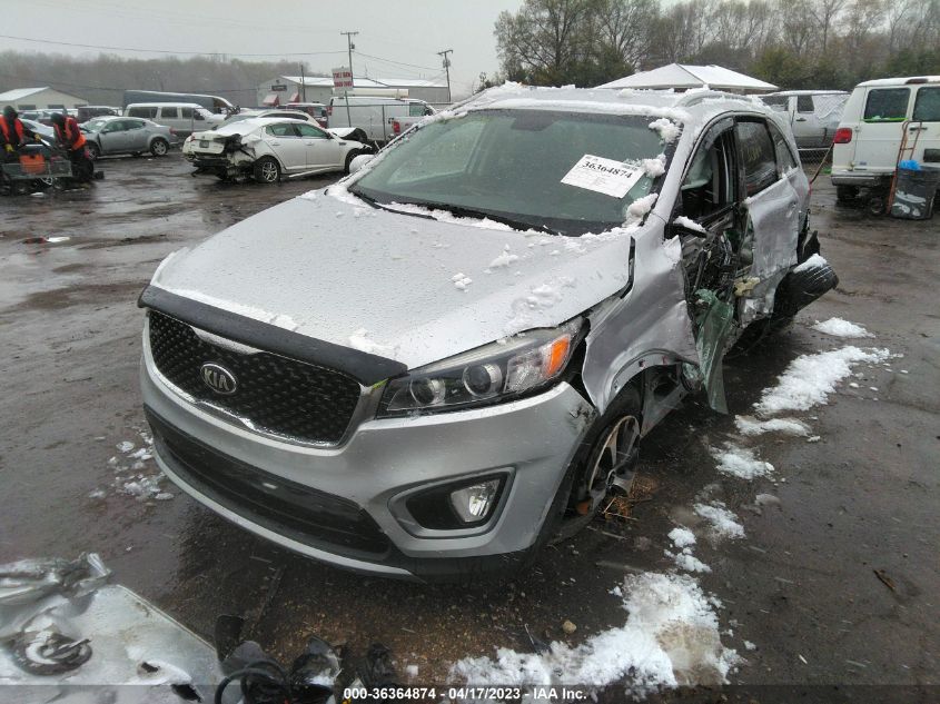 2016 KIA SORENTO EX - 5XYPHDA10GG033302