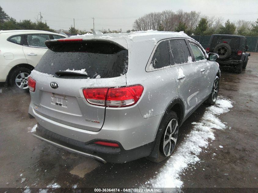 2016 KIA SORENTO EX - 5XYPHDA10GG033302