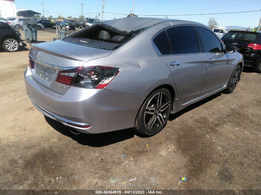2016 HONDA ACCORD SEDAN SPORT - 1HGCR2F53GA168934