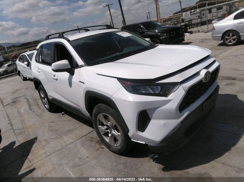 2021 TOYOTA RAV4 HYBRID LE - 4T3MWRFV9MU029912