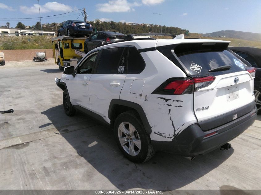 2021 TOYOTA RAV4 HYBRID LE - 4T3MWRFV9MU029912