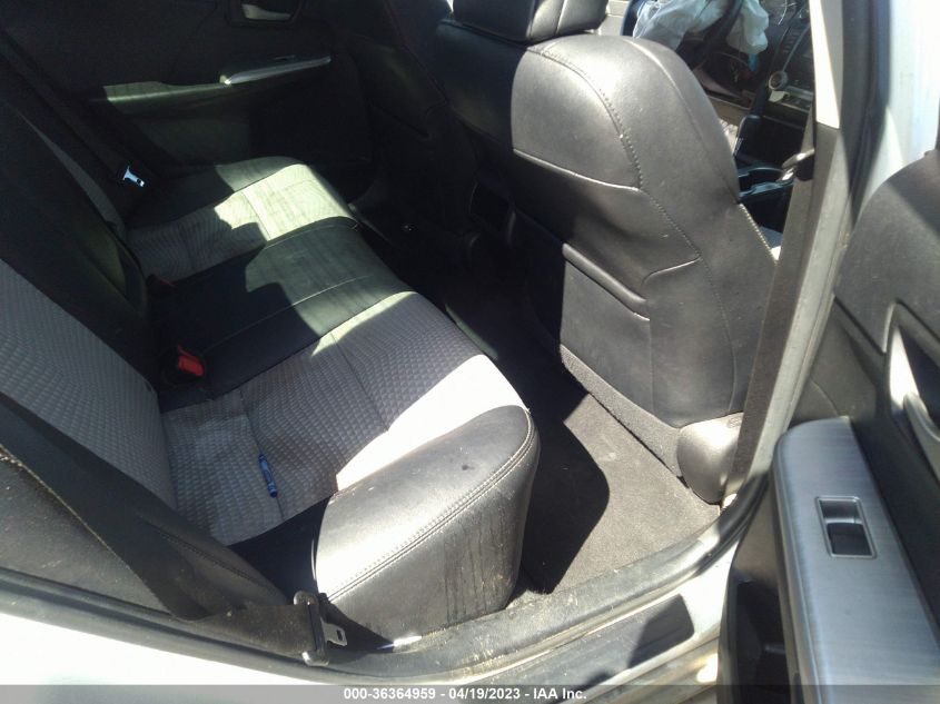 2014 TOYOTA CAMRY L/LE/XLE/SE/SE SPORT - 4T1BF1FK4EU452809