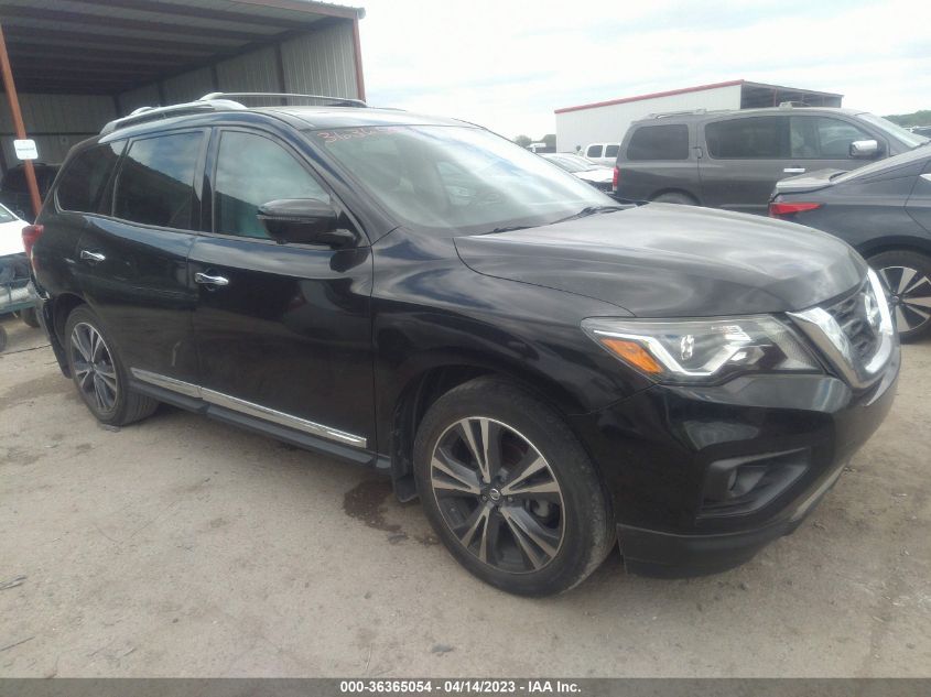 2017 NISSAN PATHFINDER PLATINUM - 5N1DR2MN4HC603919