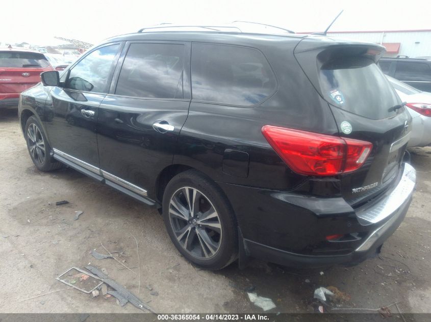 2017 NISSAN PATHFINDER PLATINUM - 5N1DR2MN4HC603919