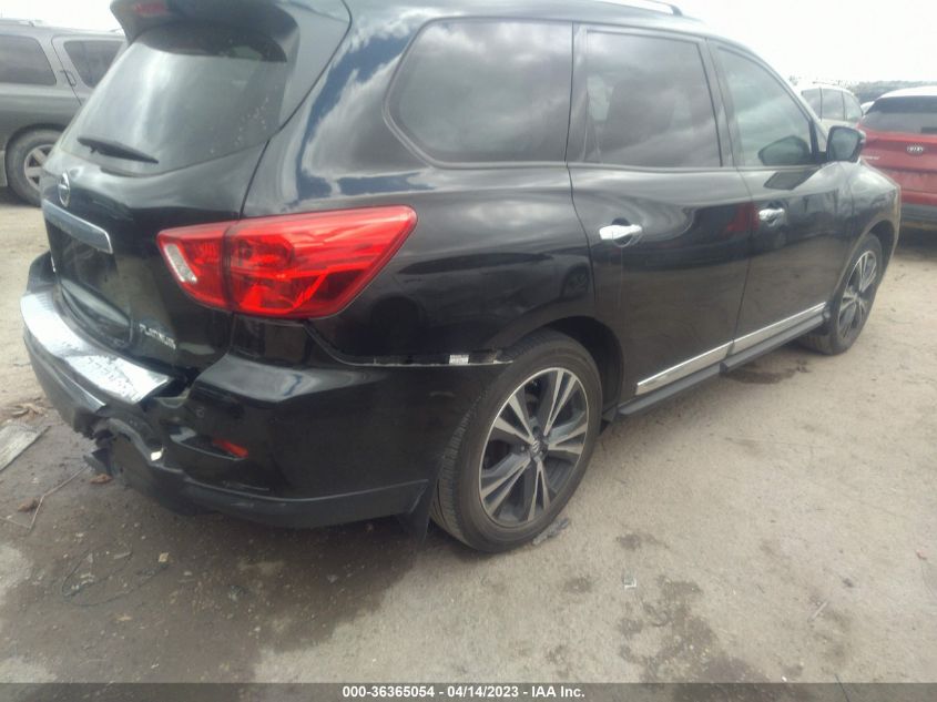 2017 NISSAN PATHFINDER PLATINUM - 5N1DR2MN4HC603919