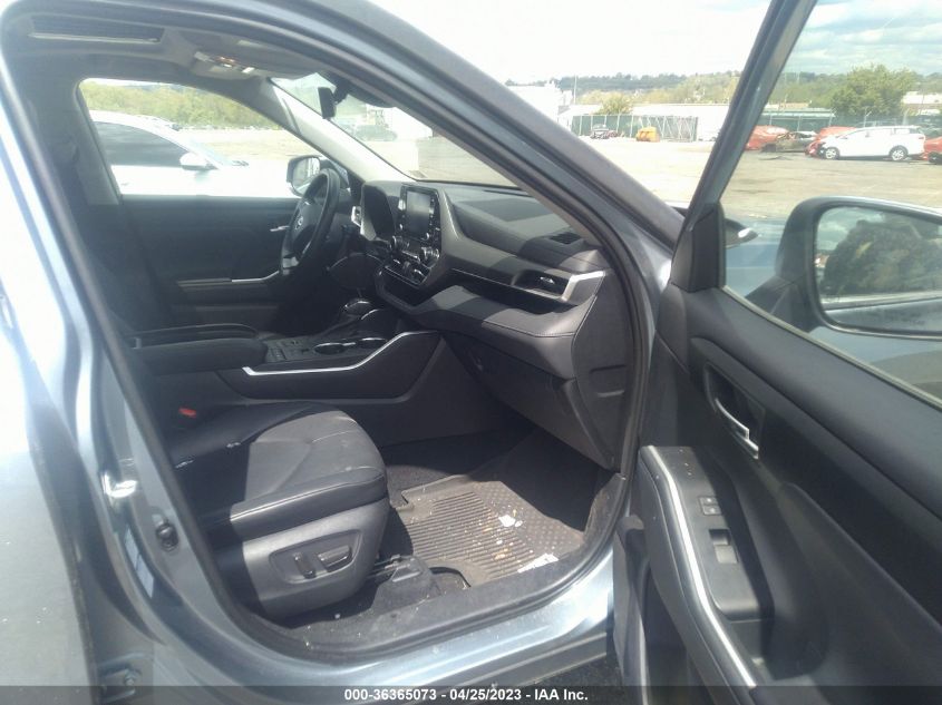 2021 TOYOTA HIGHLANDER XLE - 5TDHZRBH7MS066760