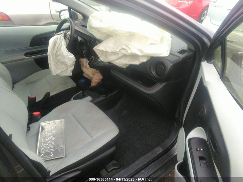 2013 TOYOTA PRIUS C ONE/TWO/THREE/FOUR - JTDKDTB3XD1548870