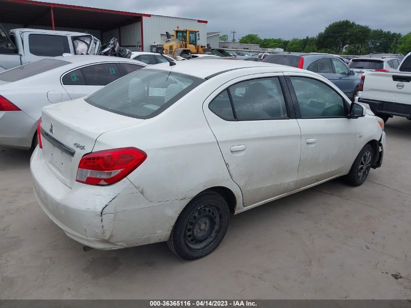 2018 MITSUBISHI MIRAGE G4 ES - ML32F3FJ6JHF10998
