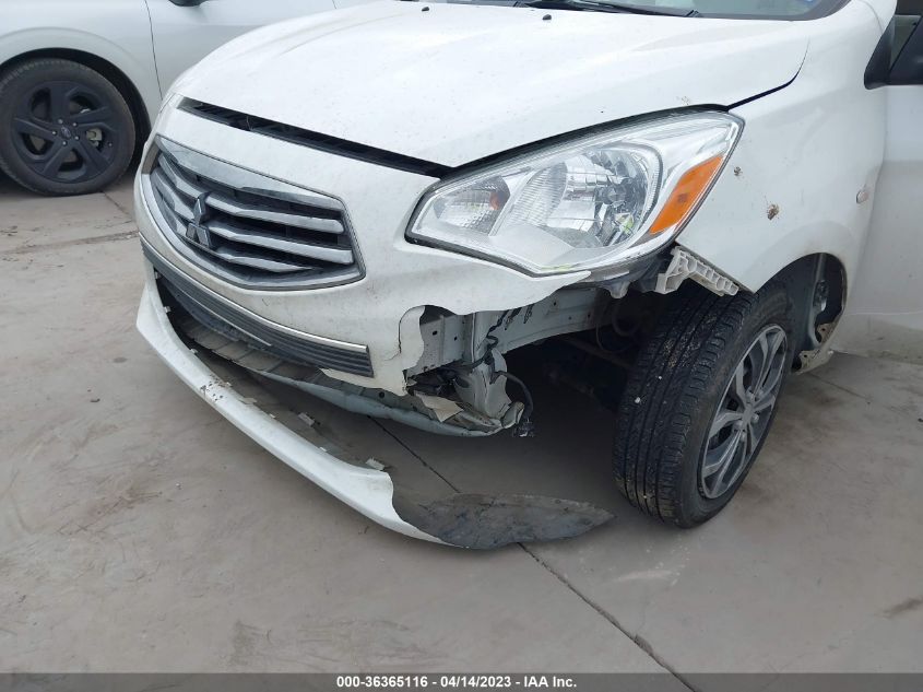 2018 MITSUBISHI MIRAGE G4 ES - ML32F3FJ6JHF10998